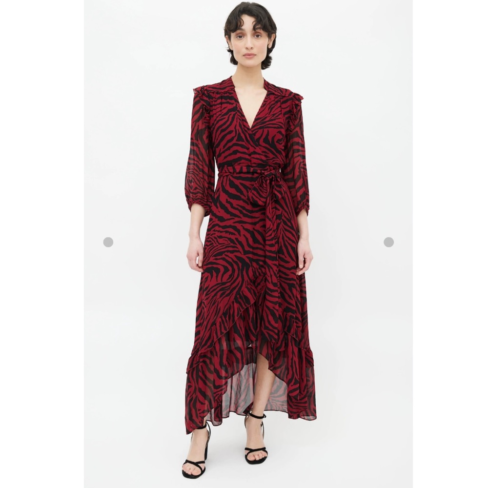 Ba&sh Selena Ruffle dress